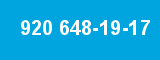 920 648-19-17